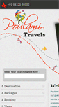Mobile Screenshot of poulamitravels.co.in