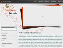 Tablet Screenshot of poulamitravels.co.in